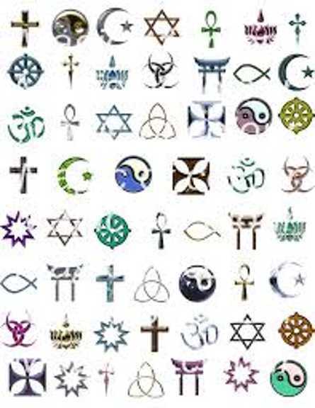 رموز الأديان السماوية ومفهوم رموز أشهر الأديان في العالم ومعانيها