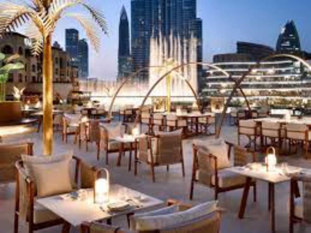 أفضل المطاعم في داون تاون دبي .. تناول طعام في الهواء الطلق وسط مدينة دبي