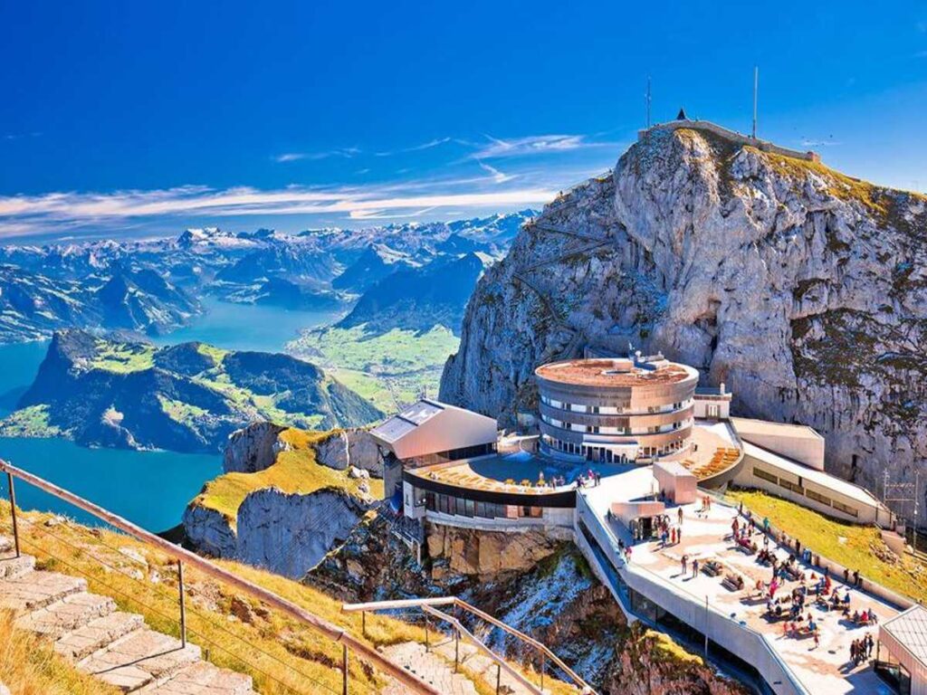 أجمل الأماكن السياحية في سويسرا .. السياحة في سويسرا جبال الألب